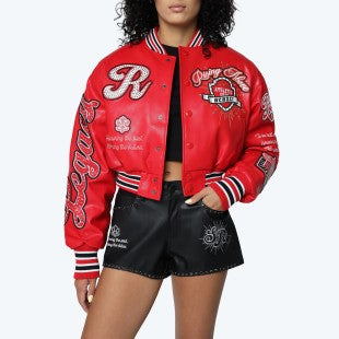 SR Varsity Jacket-Red