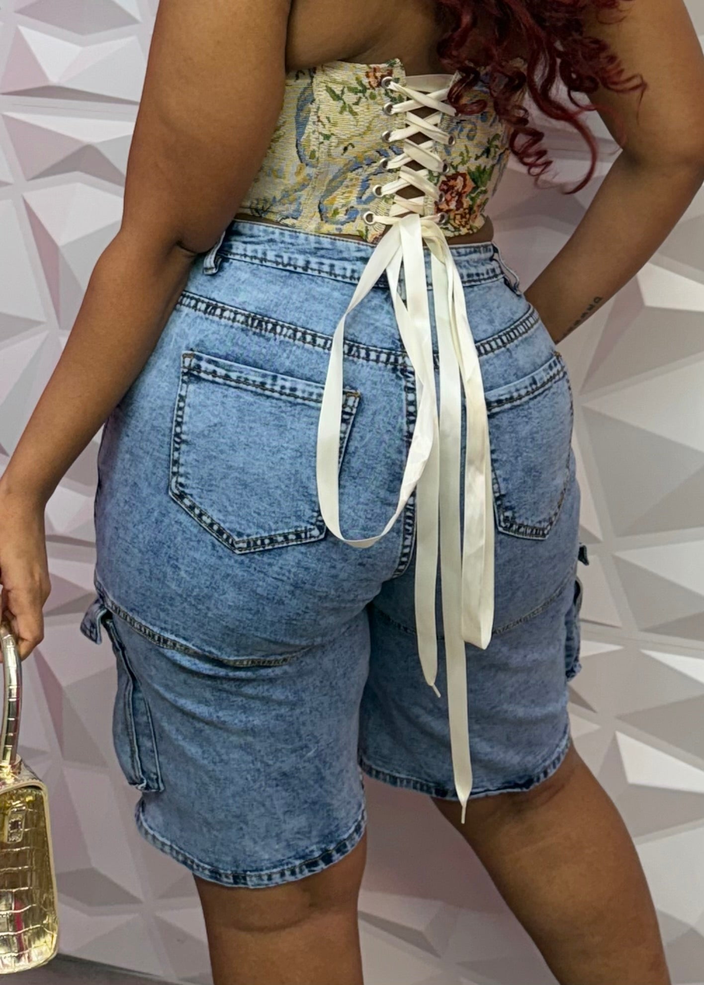 Denim Jorts-Blue