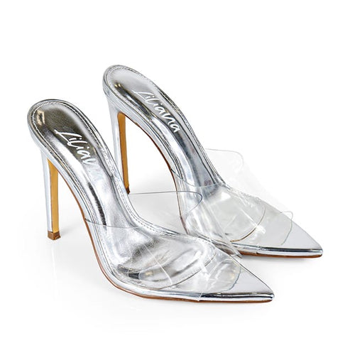 Laurent Heels - Silver