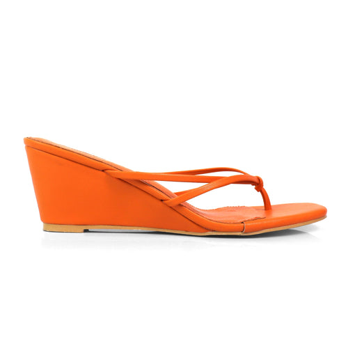 Leslie Wedge - Orange