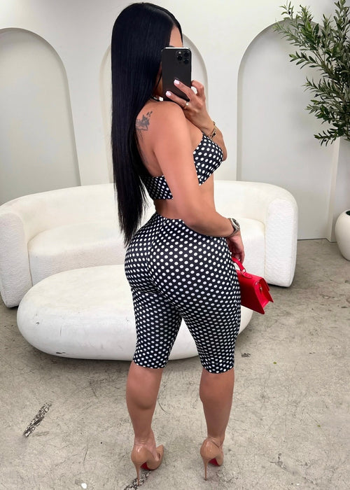 Polka Capri Set