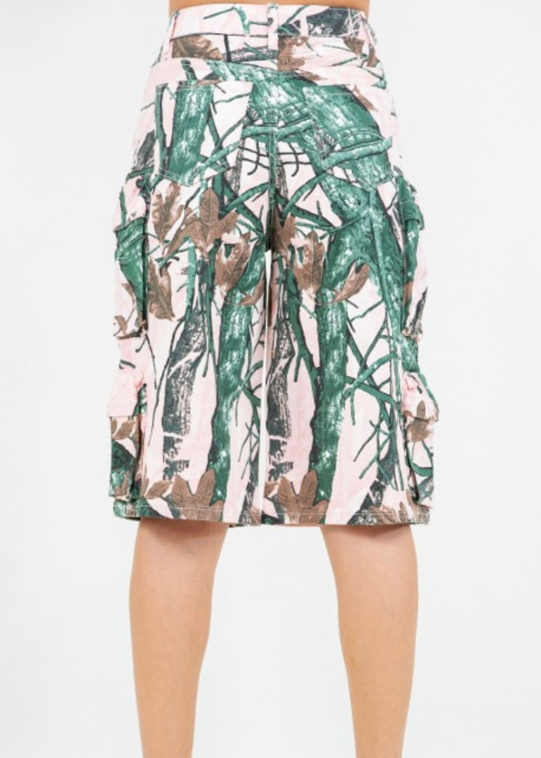 Pocket Jorts-Pink