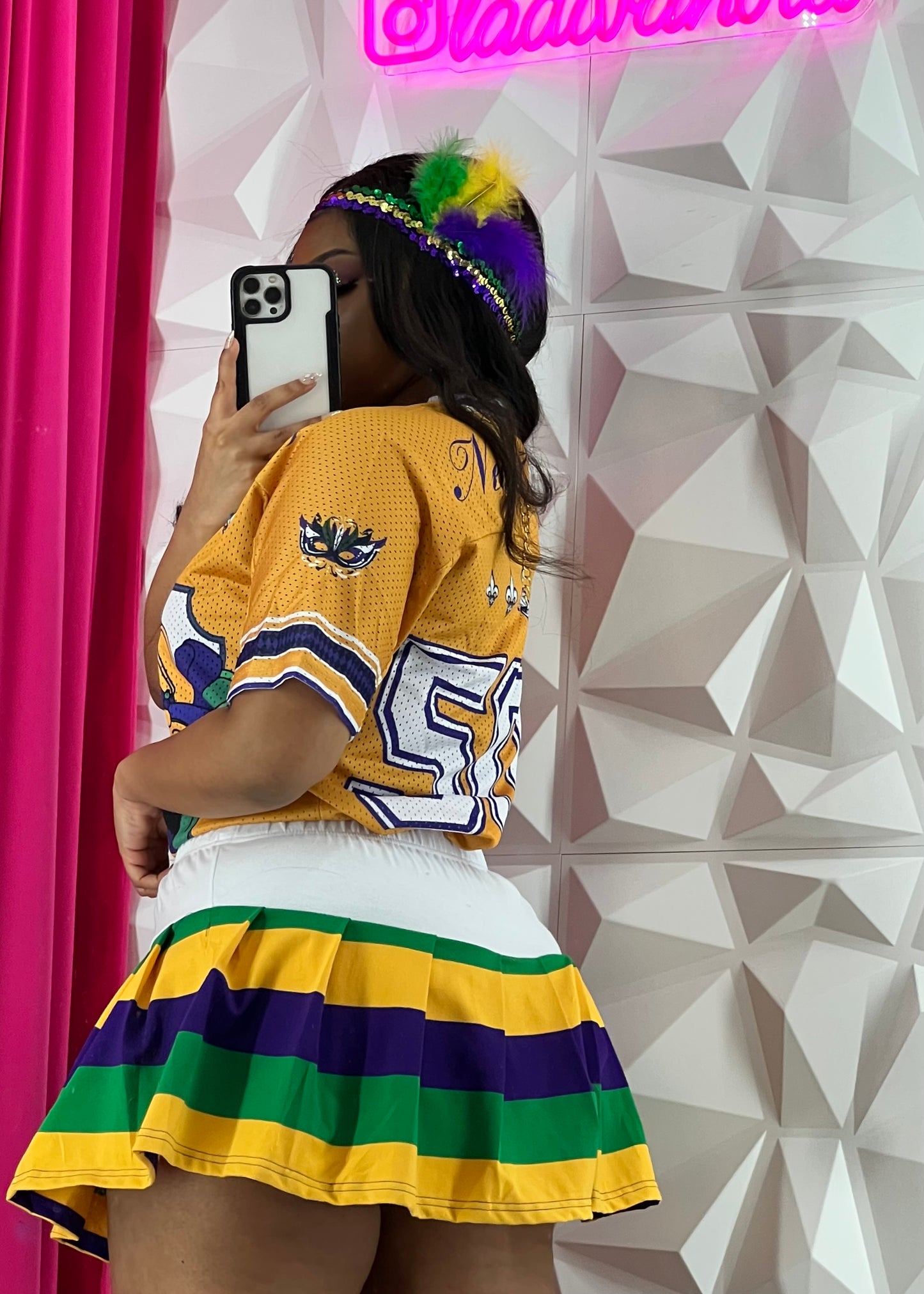 MG Pleated Skort-White