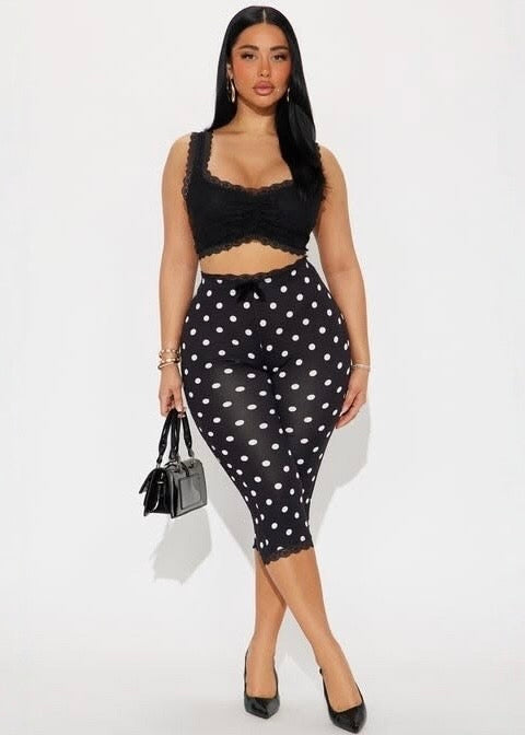 Polka Capris
