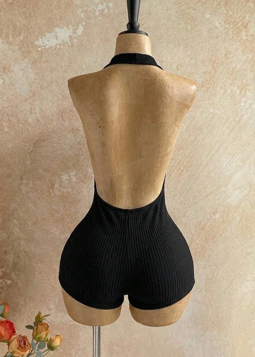 Ribbed Romper