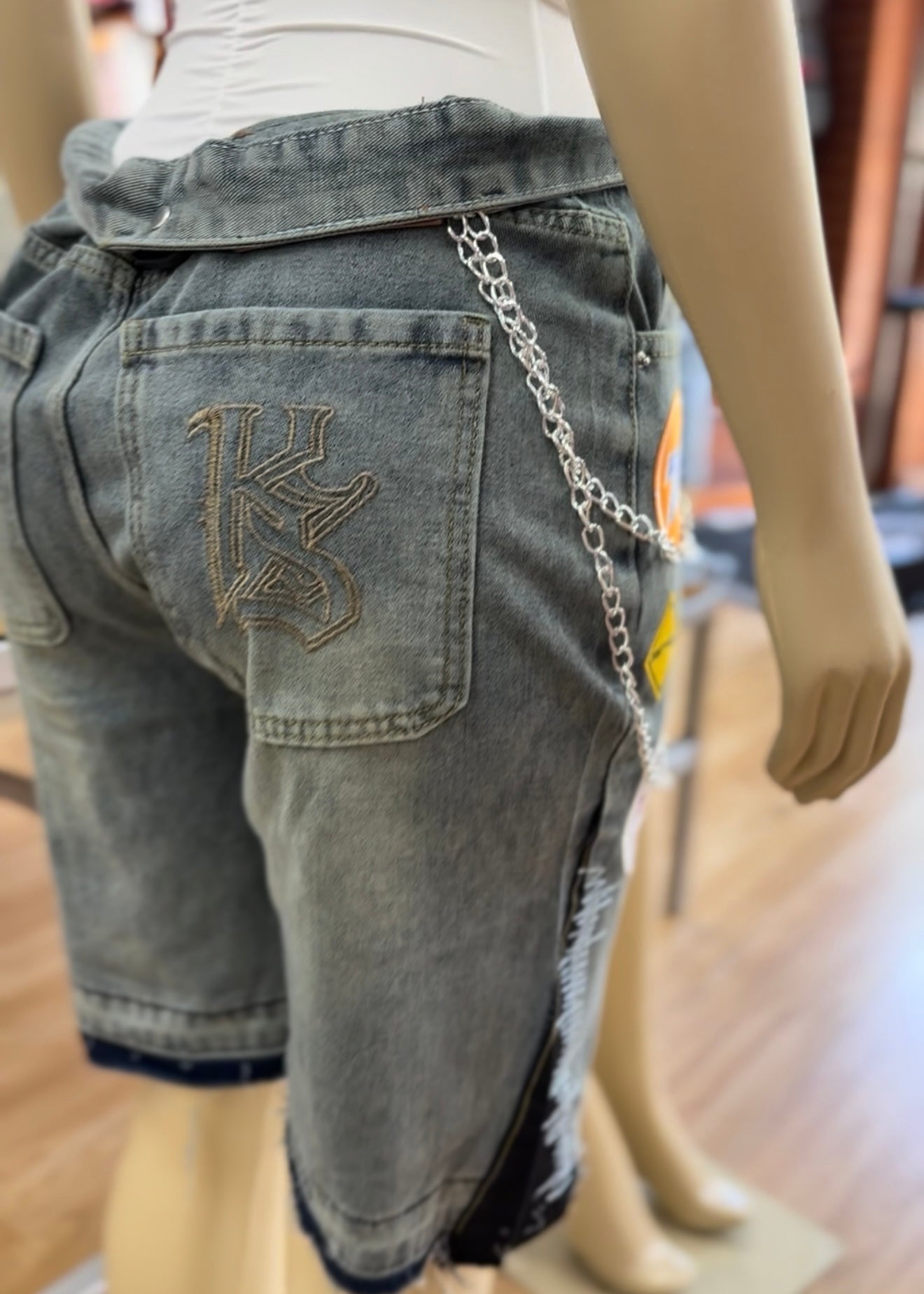 Patchwork Jorts