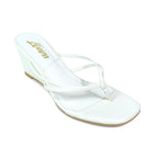 Leslie Wedge - White