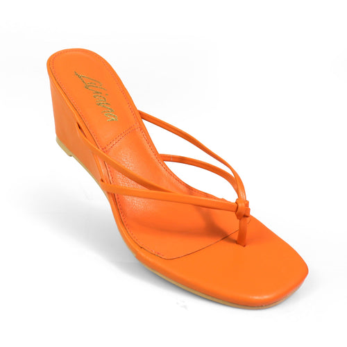 Leslie Wedge - Orange