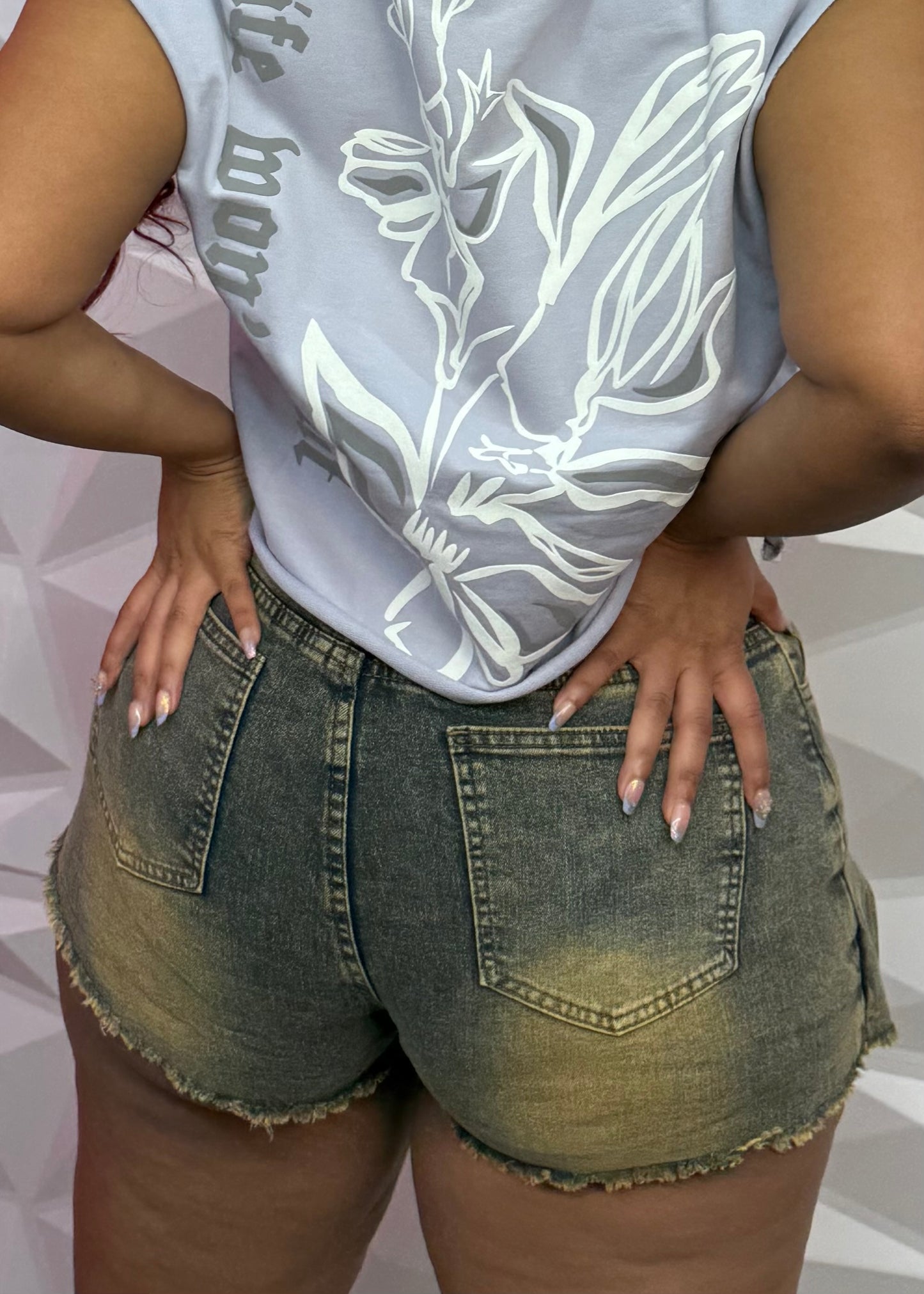 Denim Skort-Vintage