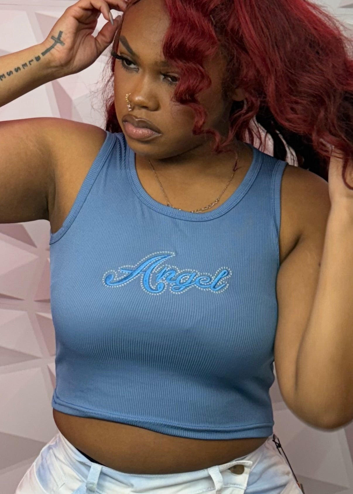 Angel Top-Blue