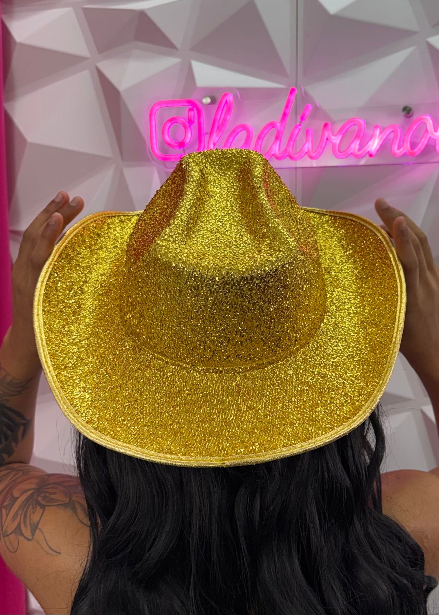 MG Cowgirl Hat - Gold