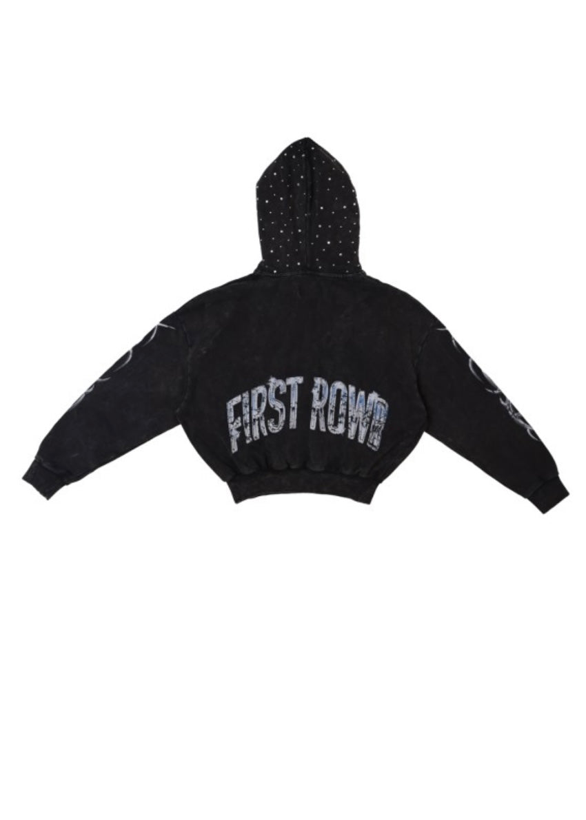 Fr Crop Hoodie