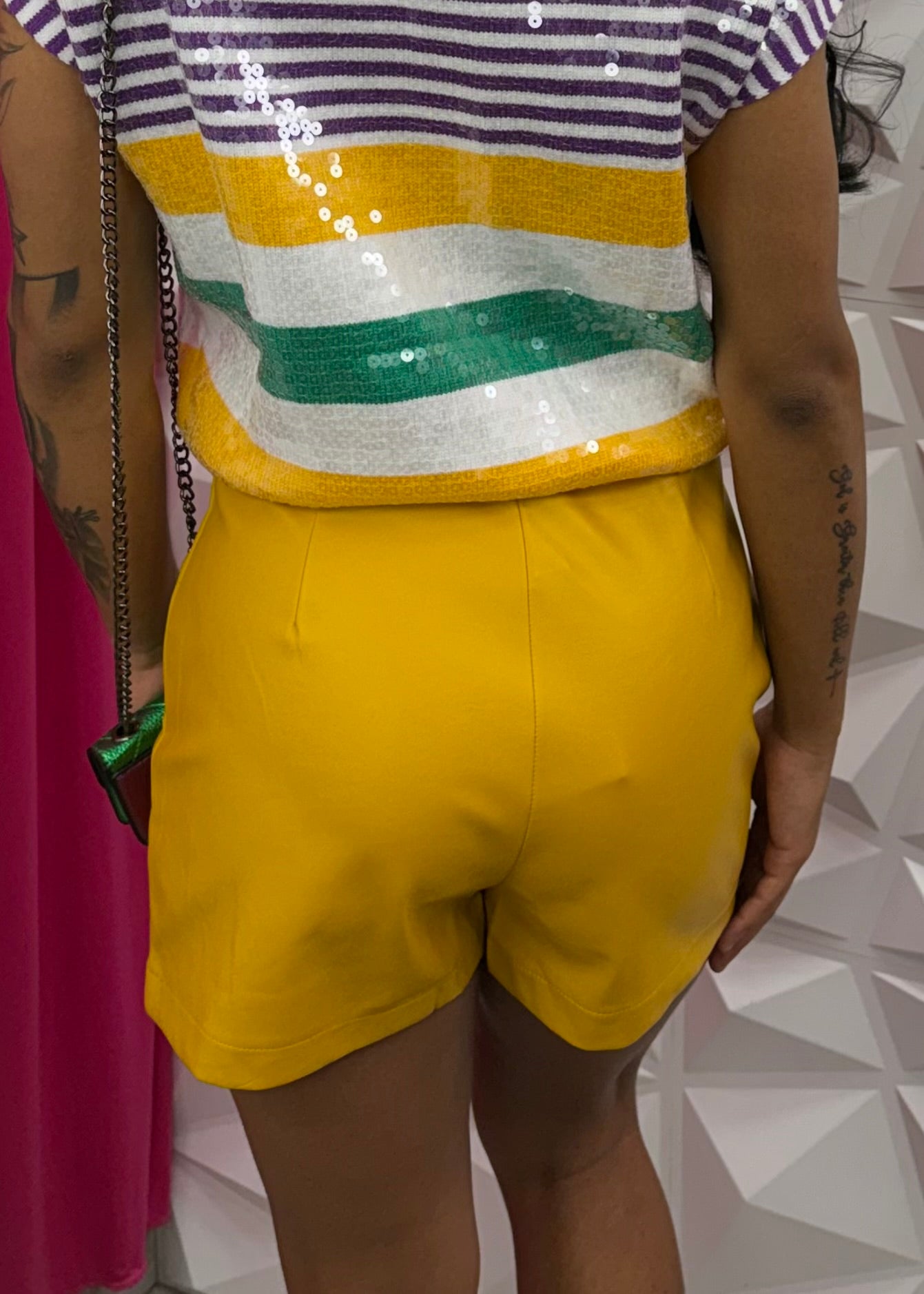 MG Faux Skort - Gold