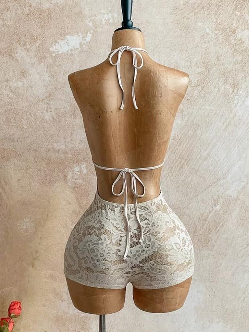 Lace Romper