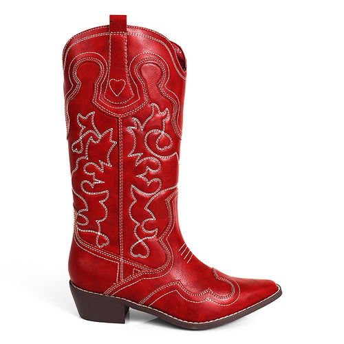 Cowgirl Boots - Red