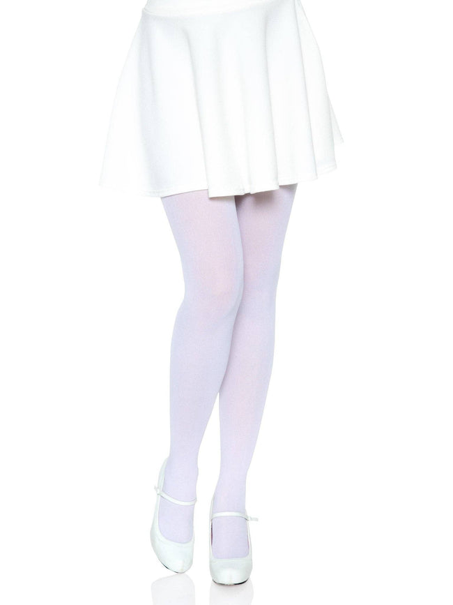 Ari Nylon Women's Tights: White / OS
