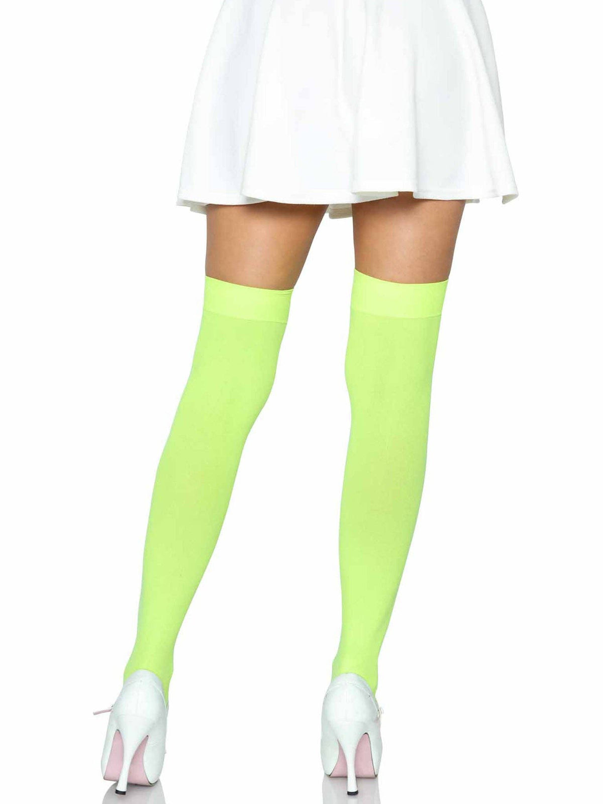 Luna Thigh High Stockings: Pink / One Size