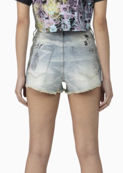 SR Smiley Shorts - Blue