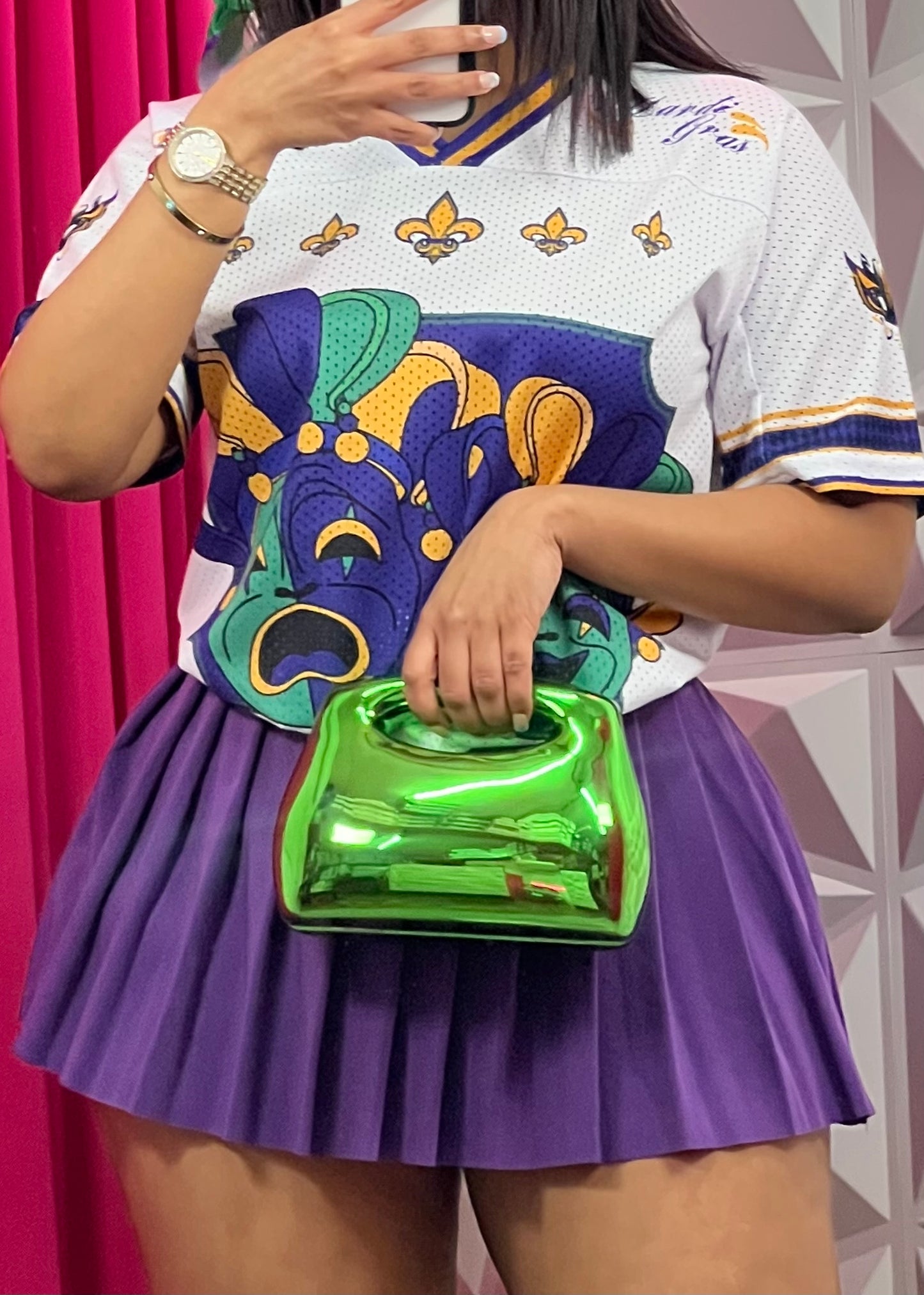 MG Tennis Skirt-Purple