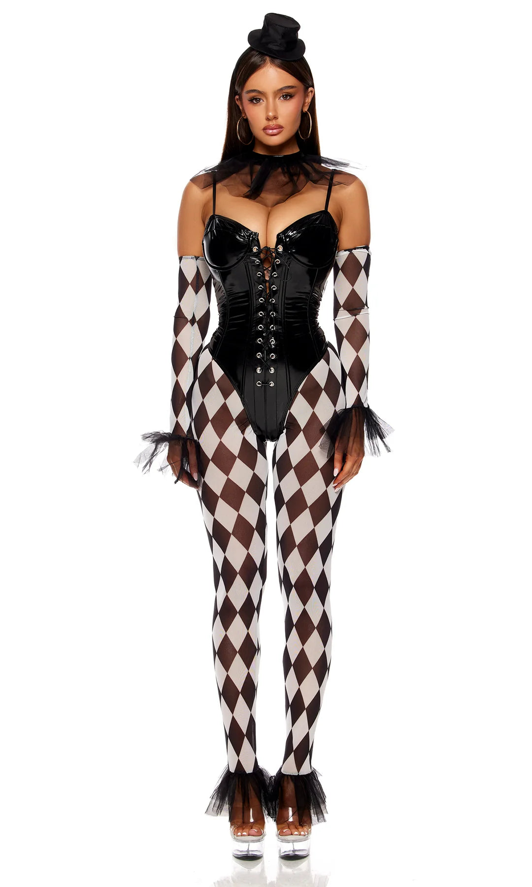 Clowning 5-Piece Women's Clown Costume