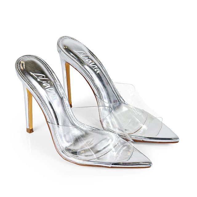 Laurent Heels - Silver