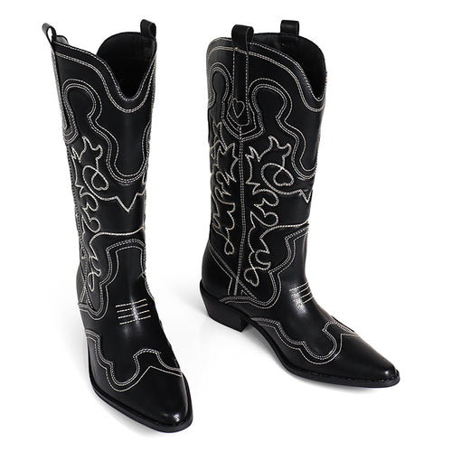 Cowgirl Boots - Black