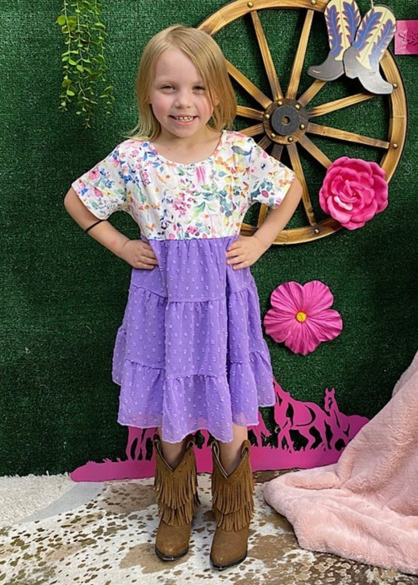 Lavender Dress - Kids