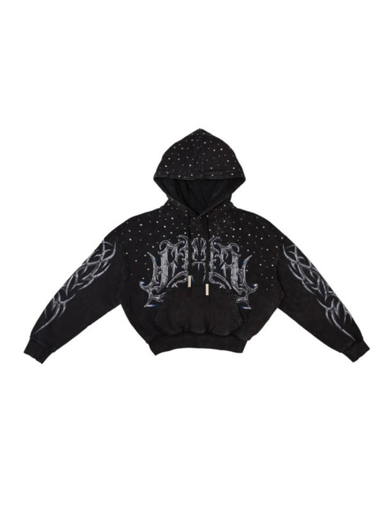 Fr Crop Hoodie