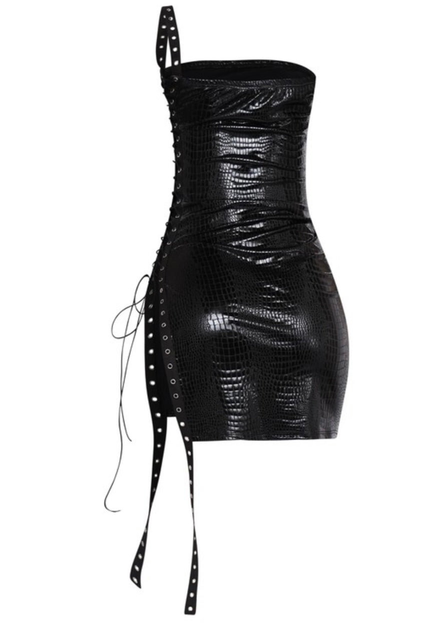 Croc Lace Dress