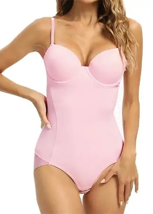 Shaper Bodysuit-Pink