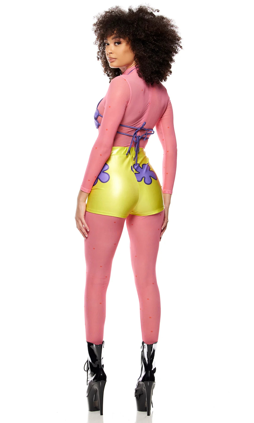 Bikini Bottom 5-Piece Women's Cartoon Character Costume