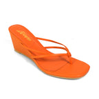 Leslie Wedge - Orange