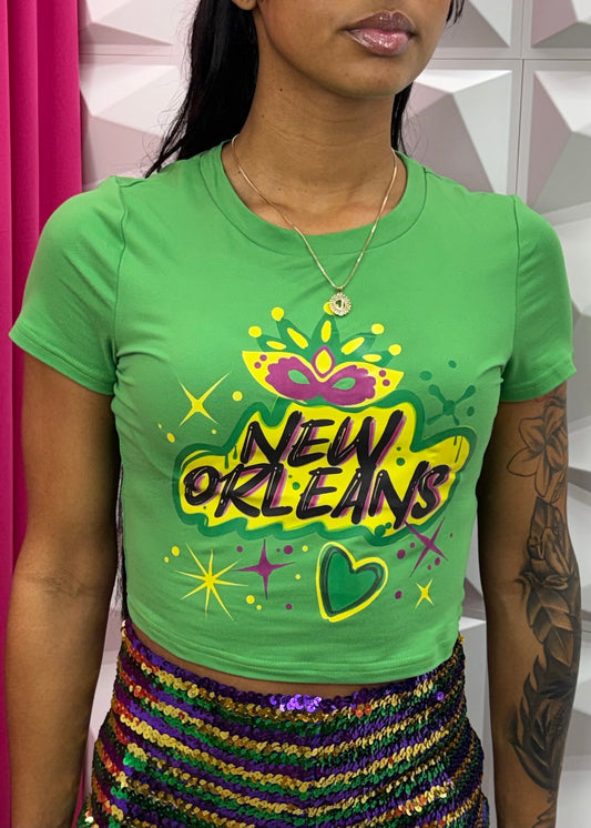 MG Croptop #1 - Green