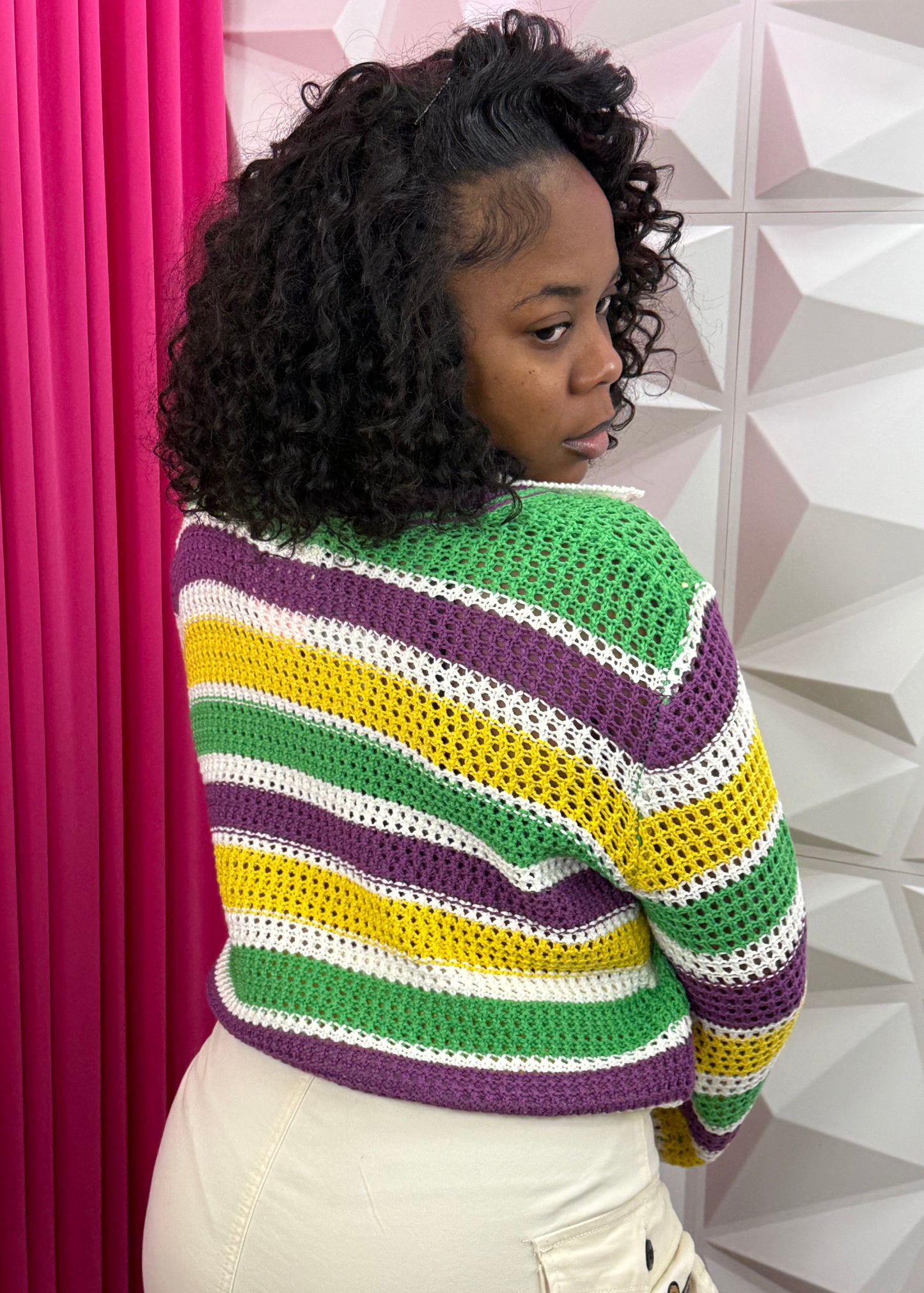 MG Stripe Sweater