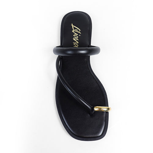 Elaine Slides - Black