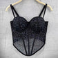 Cheetah Mesh Corset
