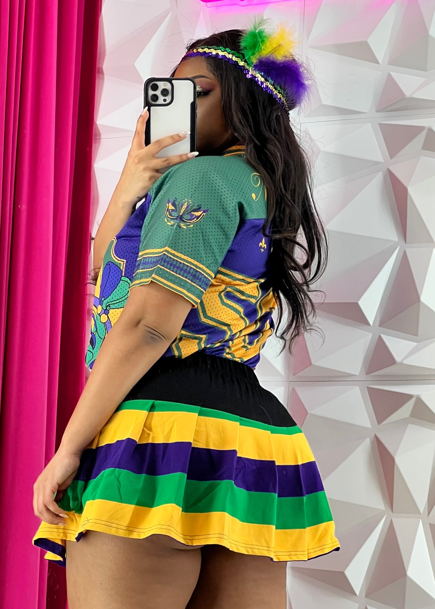 MG Pleated Skort-Black