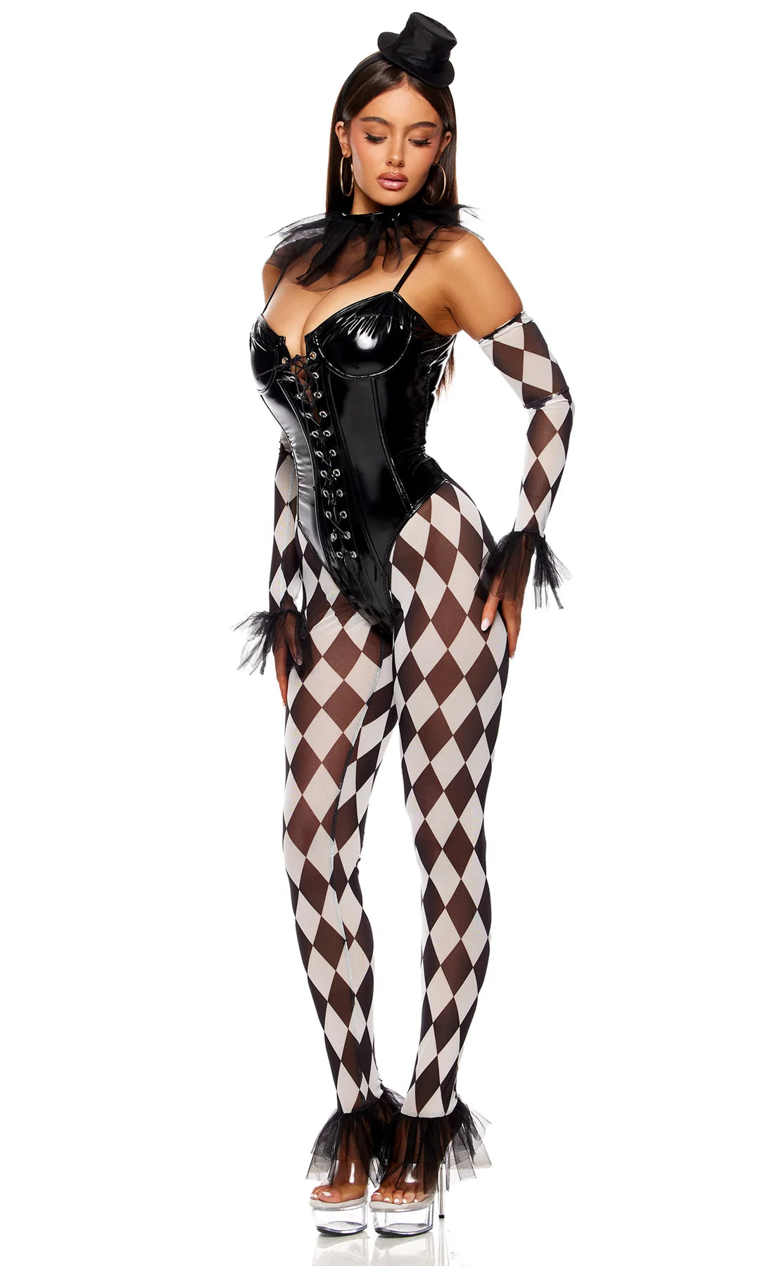 Clowning 5-Piece Women's Clown Costume