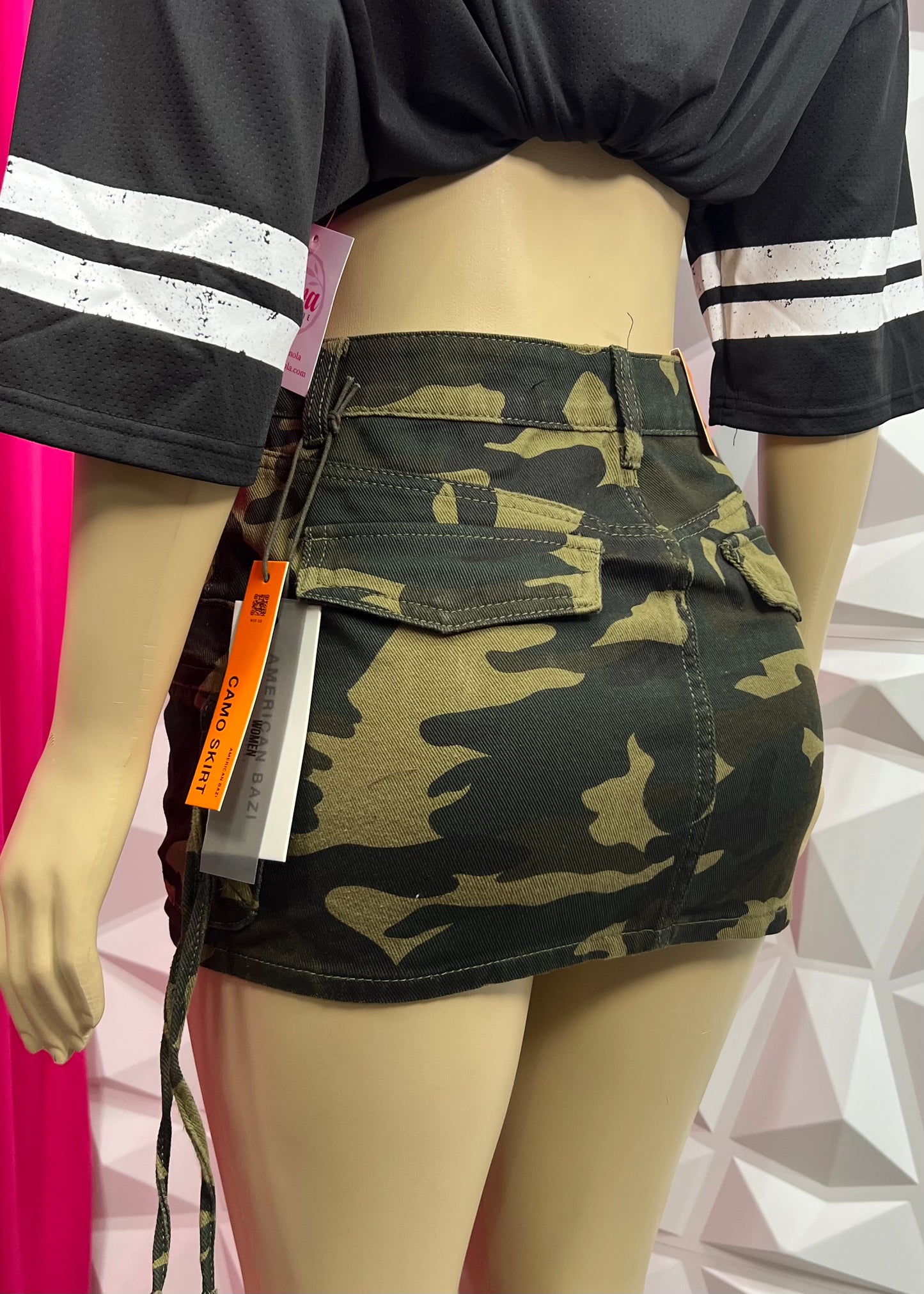 Cargo Skirt-Camo