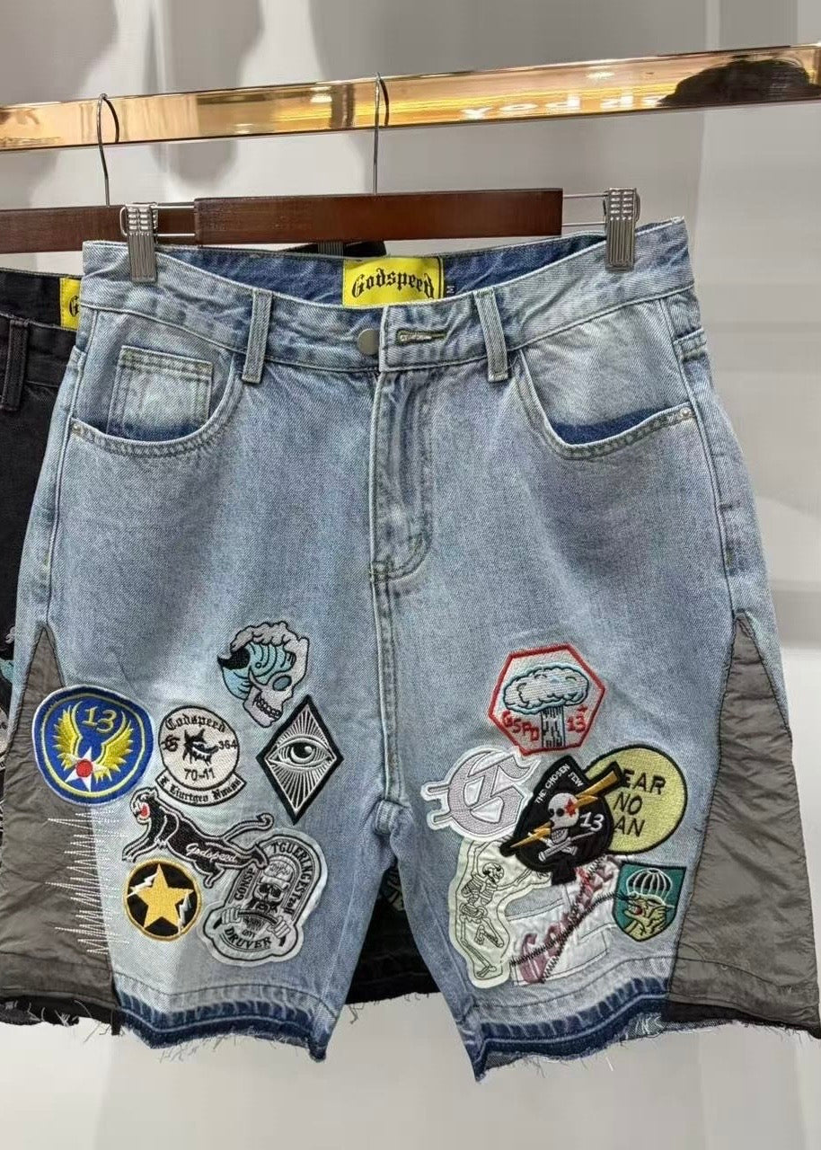 Patchwork Jorts