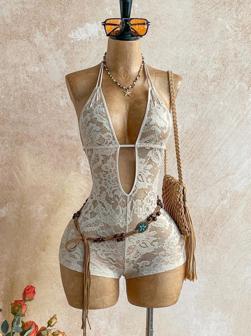 Lace Romper