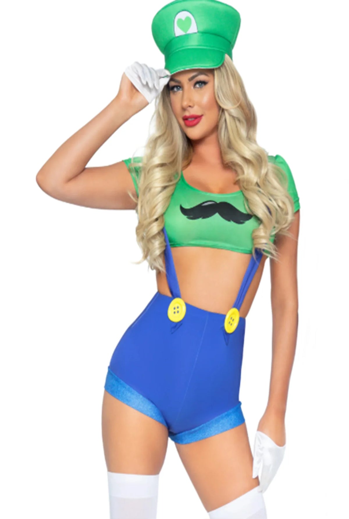Gamer Sidekick Sexy Costume With Hat