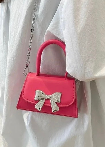 Bow Purse-Pink