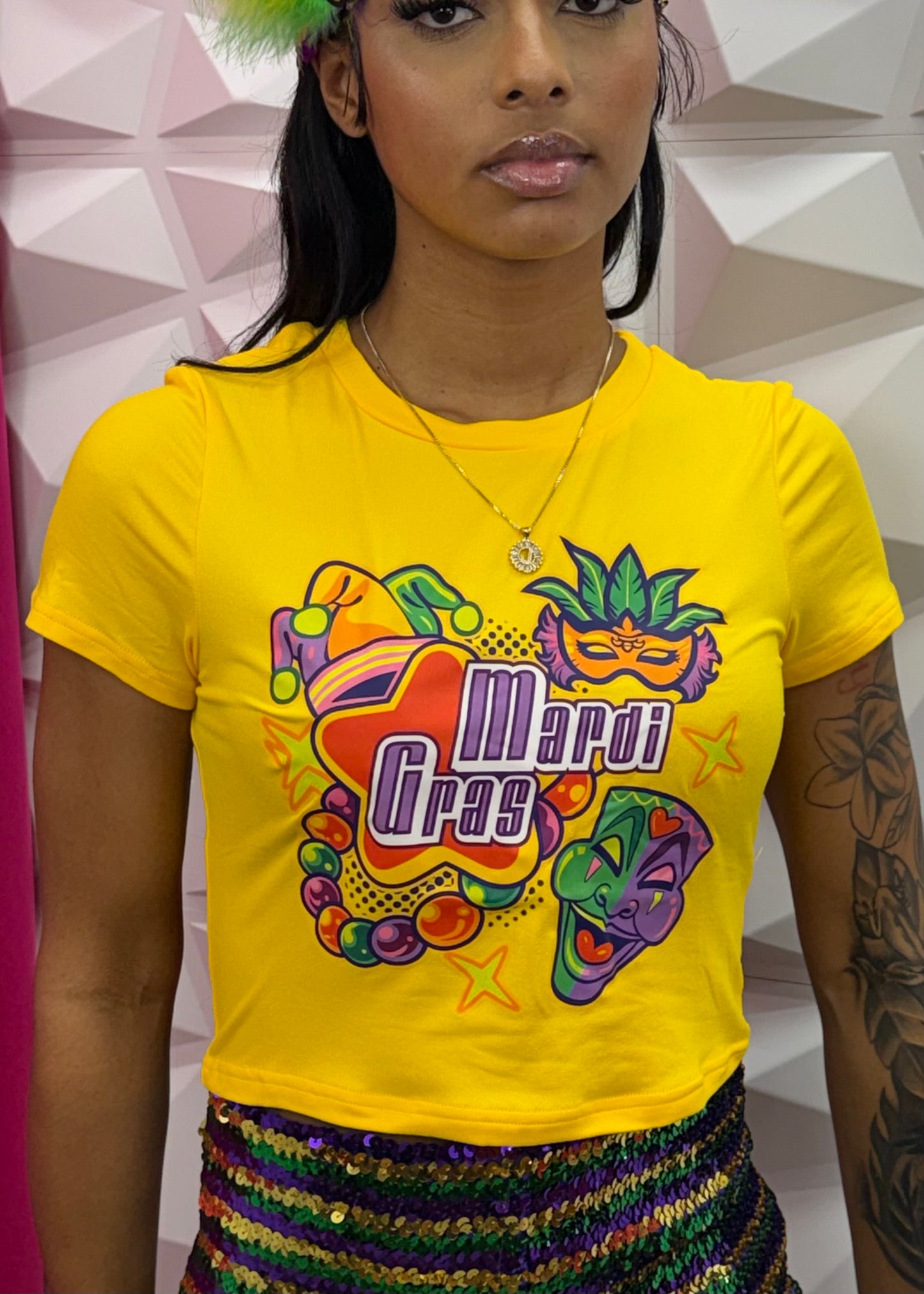 MG Croptop #3 - Gold