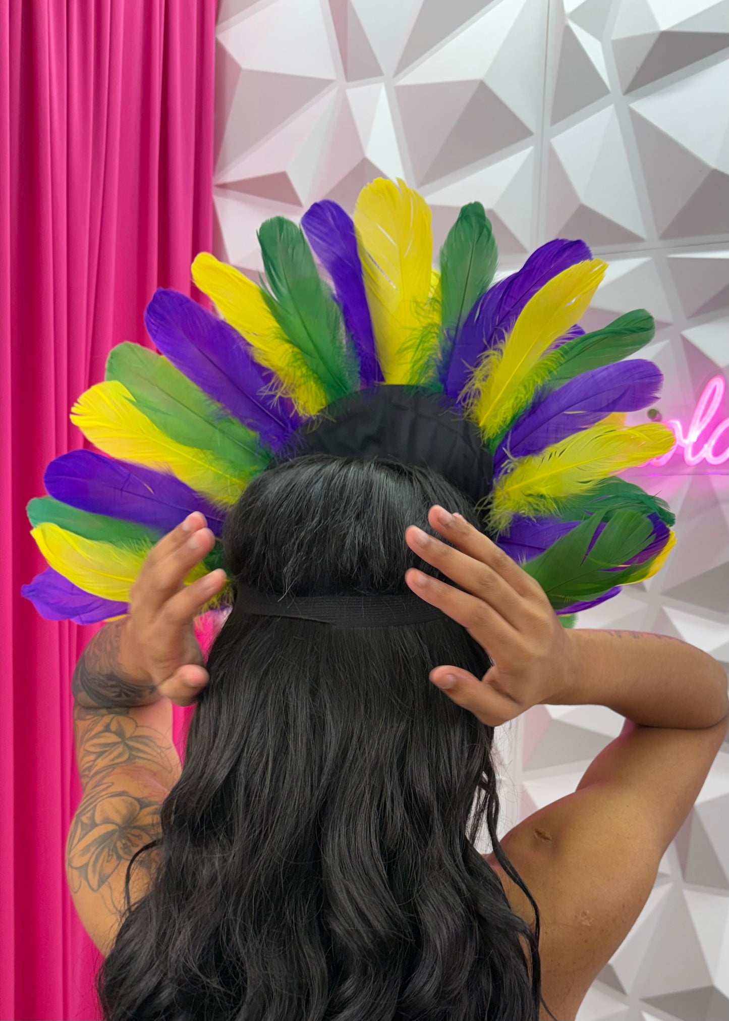 MG Feather Headband