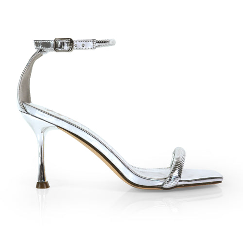 Fresco Heels - Silver