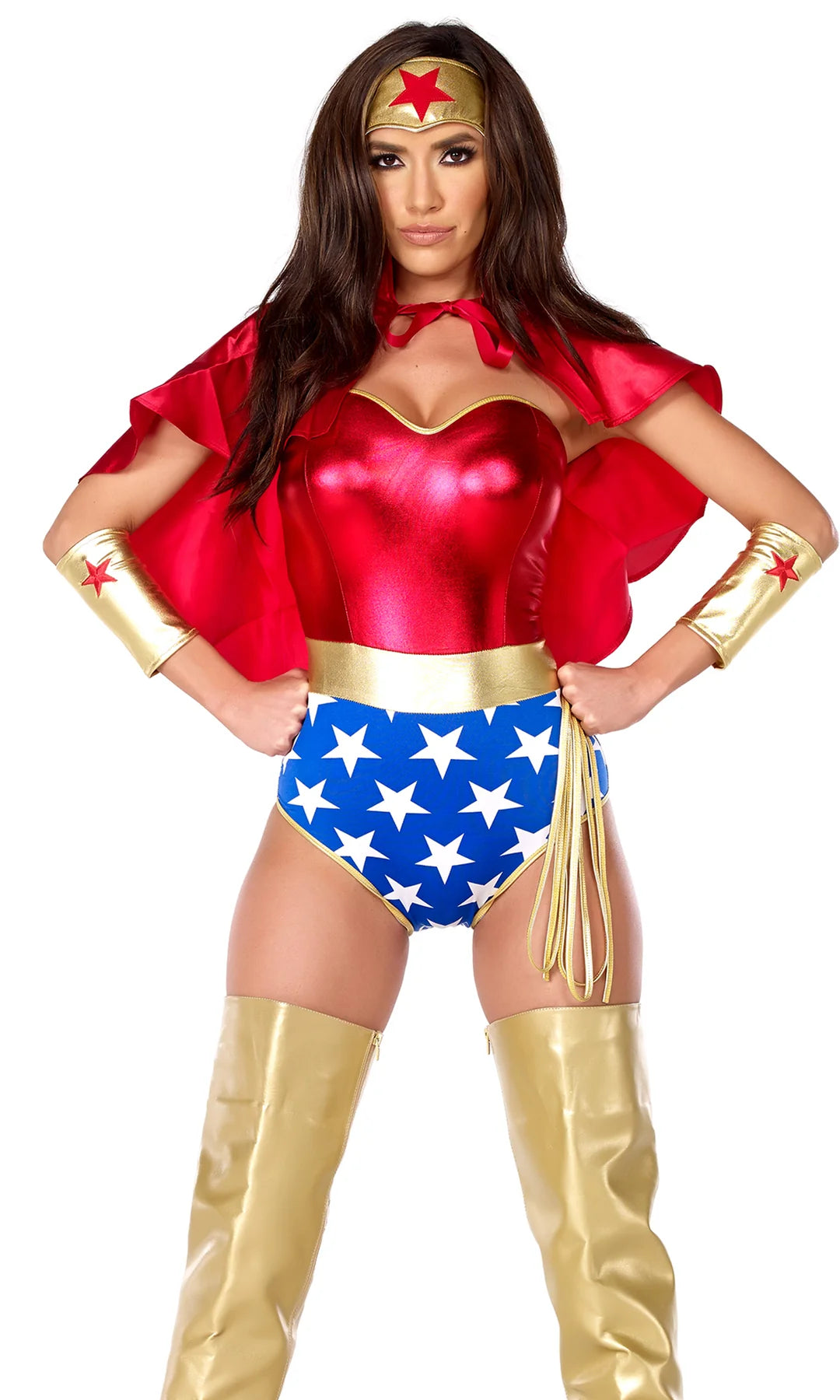 Super Seductress 5-Piece Women's Sexy Superhero Costume