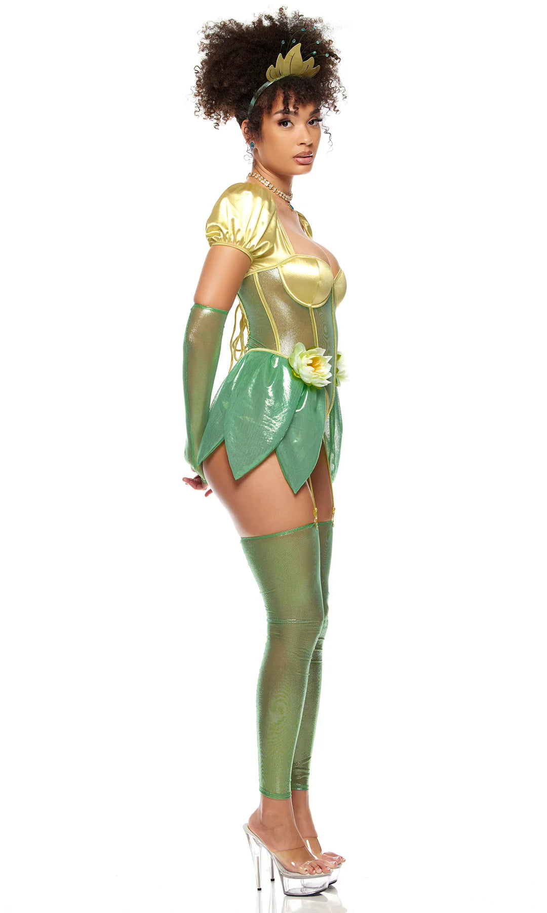 Kissing Frogs 7-Piece Women's Princess Costume