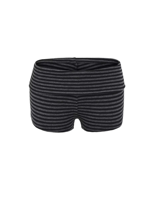 Stripe Fold Shorts