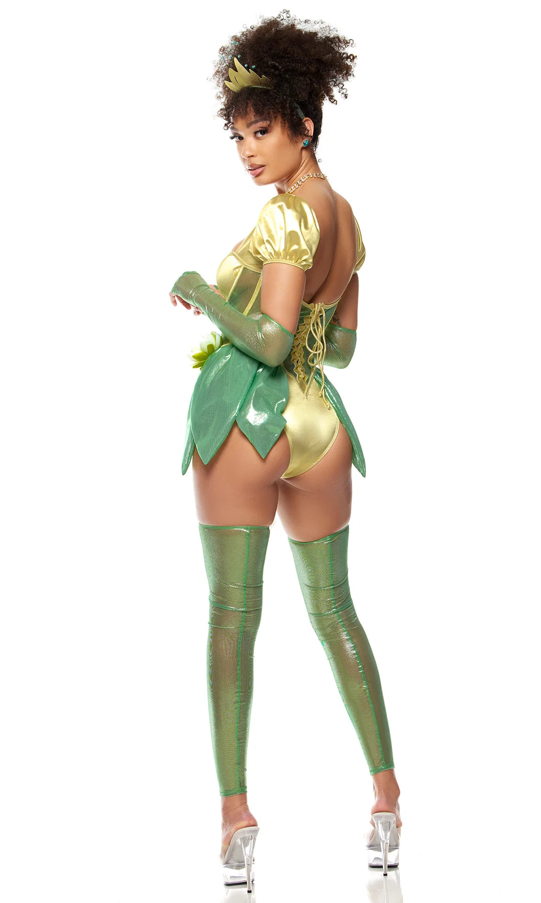 Kissing Frogs 7-Piece Women's Princess Costume
